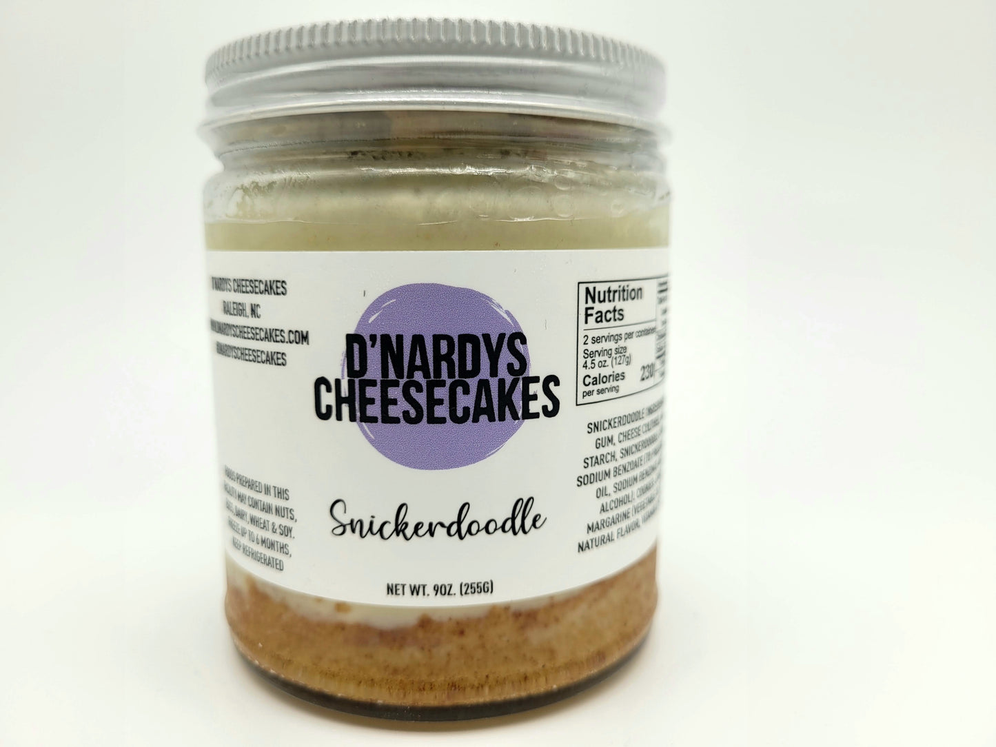 Snicker doodle 2 servings per jar!