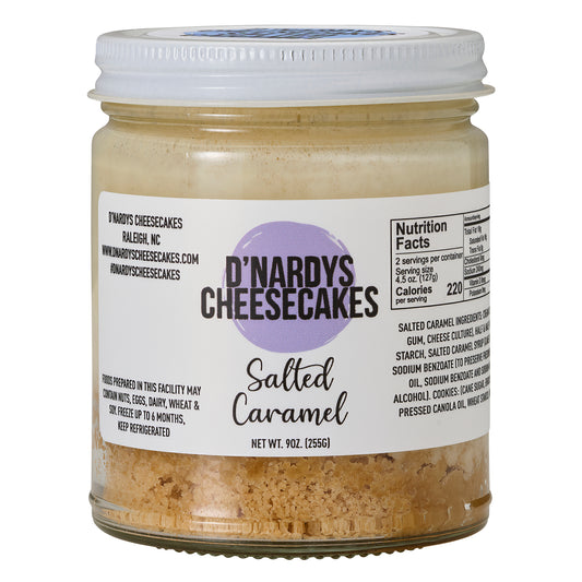 Salted caramel 2 servings per jar!